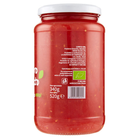 Cubes de tomates BIO 520 gr