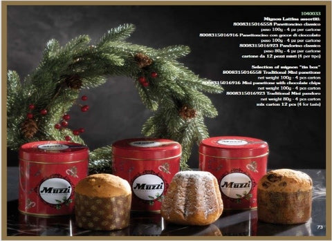 Mini Panettone Muzzi Ghirlanda 80/100 gr 1040033