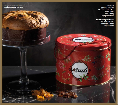 Panettone Muzzi Ghirlanda 1 kg 1040450