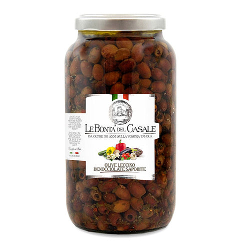 Olives Leccino dénoyautées 3100 ml
