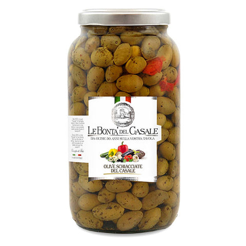 Olives vertes schiacciate 3100 ml