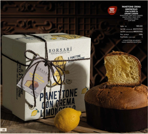 Panettone Borsari I Rustici crème de limoncello 1 kg 1003043