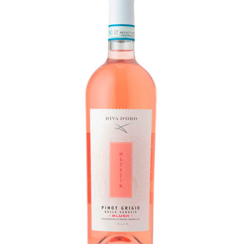 Pinot Grigio Blush Matazin Riva d'Oro (rosato chiaro) 12° 75 cl