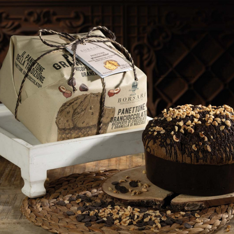 Panettone I Rustici chocolat noisette GRAN CIOCCOLATO 1 kg 1003344