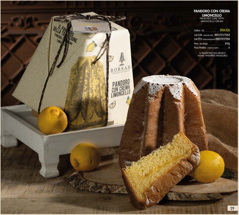 Pandoro Borsari I Rustici crème de Limoncello 850 gr 1004926