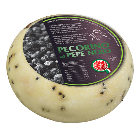 Pecorino pepato (au poivre) (1,3 kg)