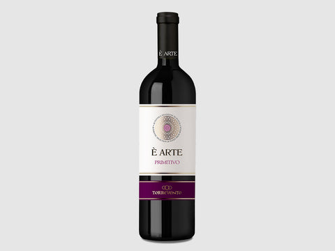 Vin rouge PRIMITIVO Puglia IGT E ARTE 13° 75 cl