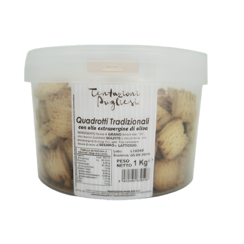 Quadrotti à l'huile d'olive 1 kg