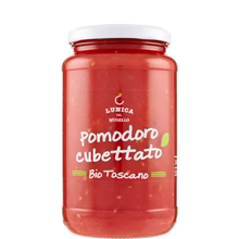 Cubes de tomates BIO 520 gr LUNICA