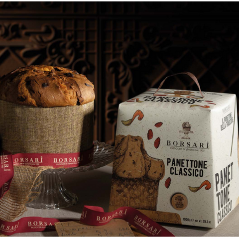Panettone Borsari I Rustici Classico boîte 500gr 1003227