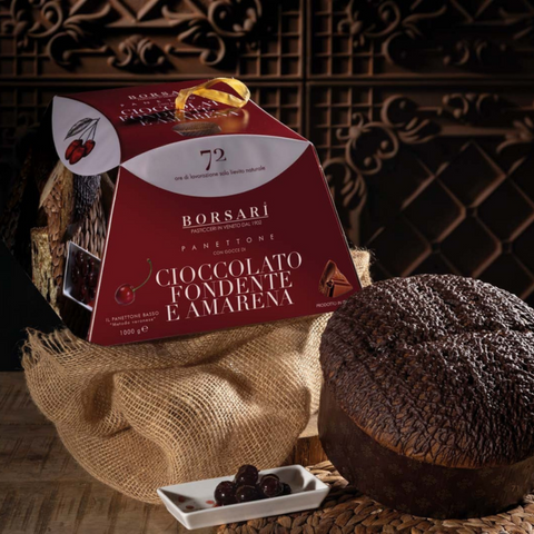 Panettone chocolat et cerise amarena "72 ore" 1003508
