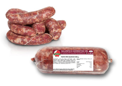 Chair à saucisse SORRENTINO (environ 500 gr)